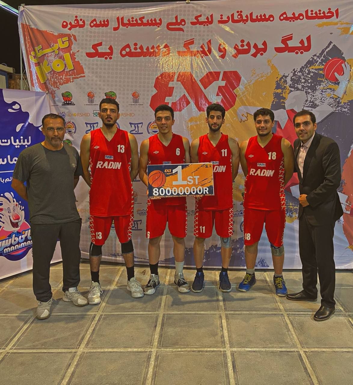 Radin 3×3 · National Super League 1st Place (Summer 1401)