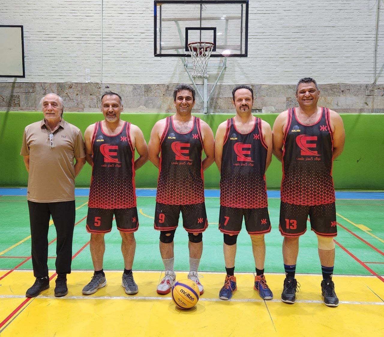 Veterans Lineup · Coach Jafari #5 & Friends