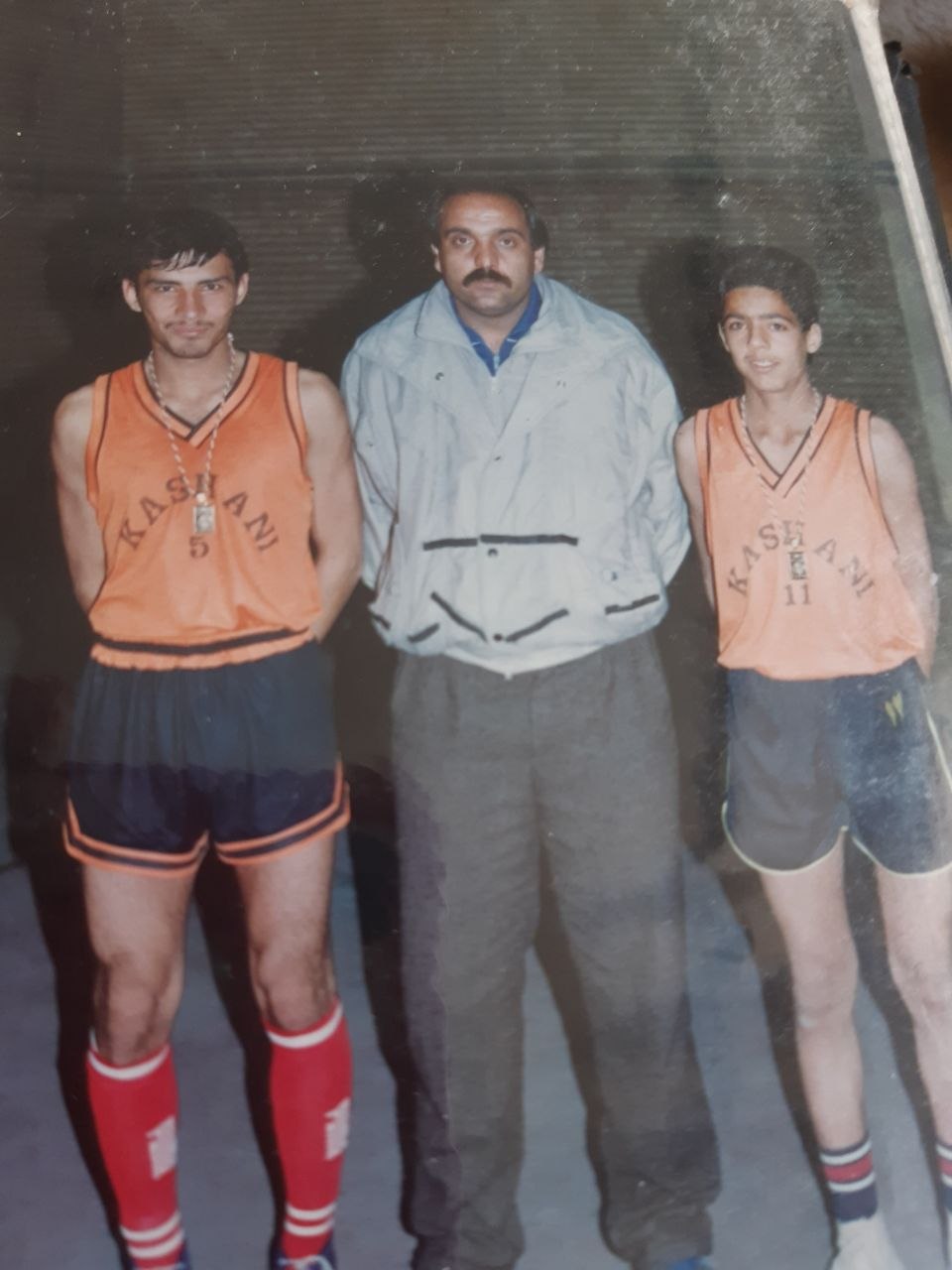 Archive · Kashani Jersey #5 & #11 with Coach