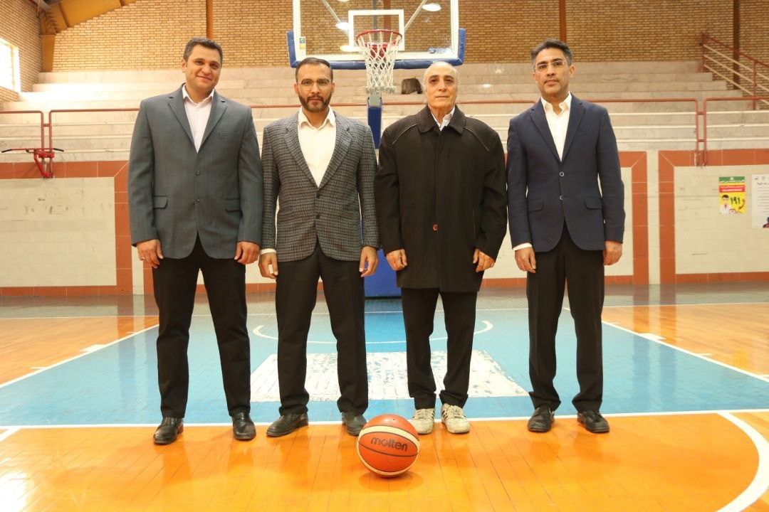 Coach Jafari with Club Officials · Court Formal Photo