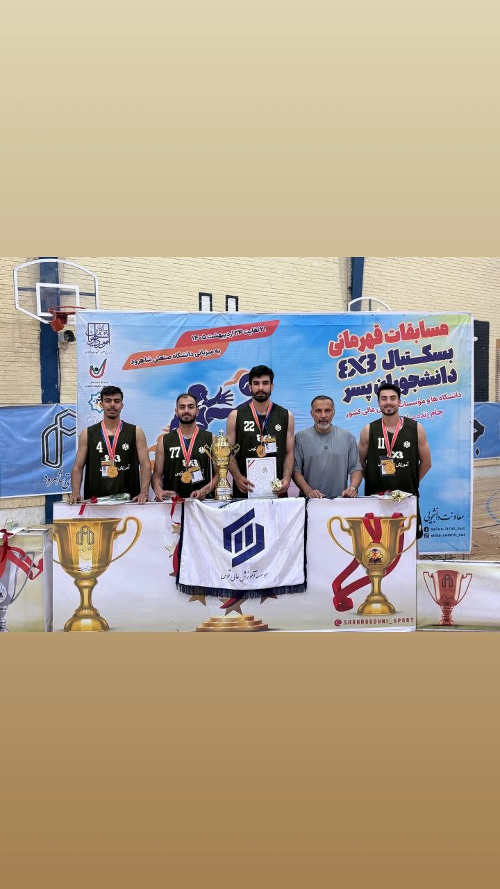 Student 3×3 Champions · Shahrood University Finals