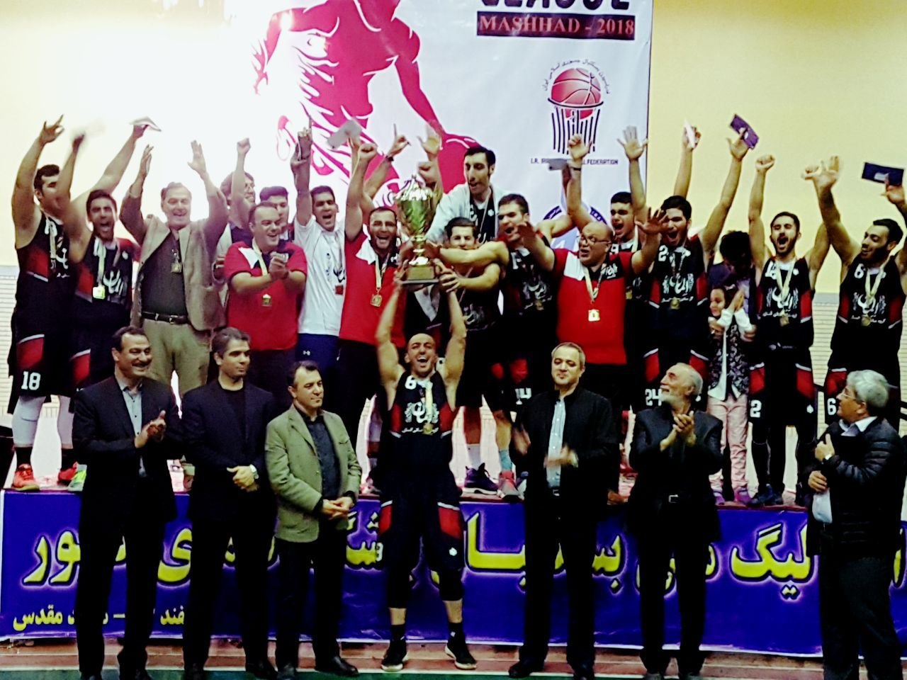 League Champions · Mashhad 2018 Celebration